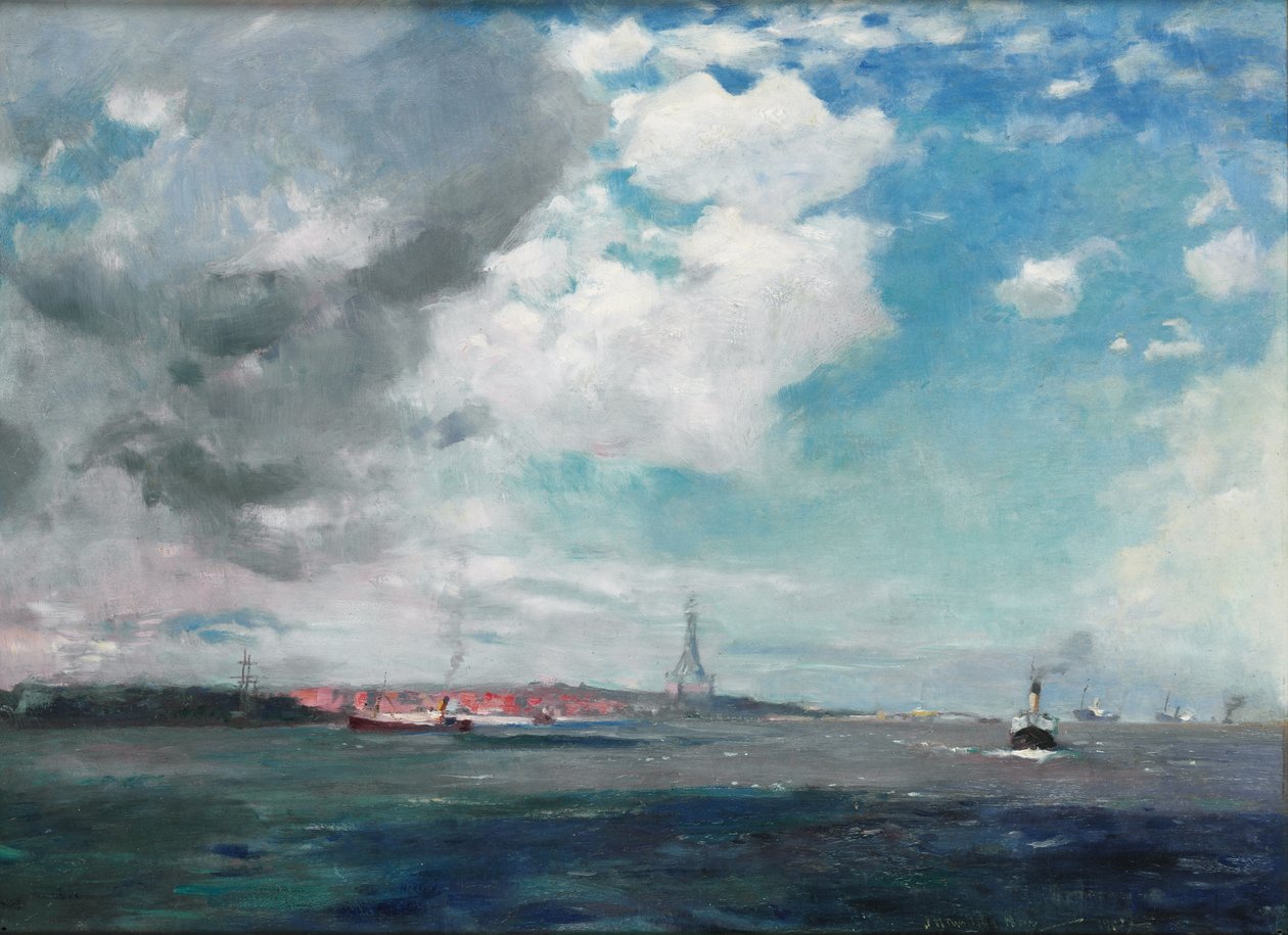 Nowy Brighton z Mersey, 1907 autorstwa James Hamilton Hay