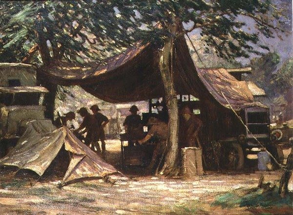 Warsztat naprawczy transportu samochodowego, Republika Południowej Afryki autorstwa James Hamilton Mackenzie