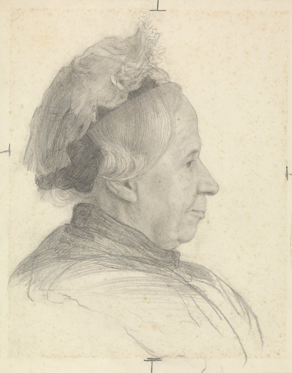 Portret starszego pana i Portret starszej kobiety autorstwa James Havard Thomas