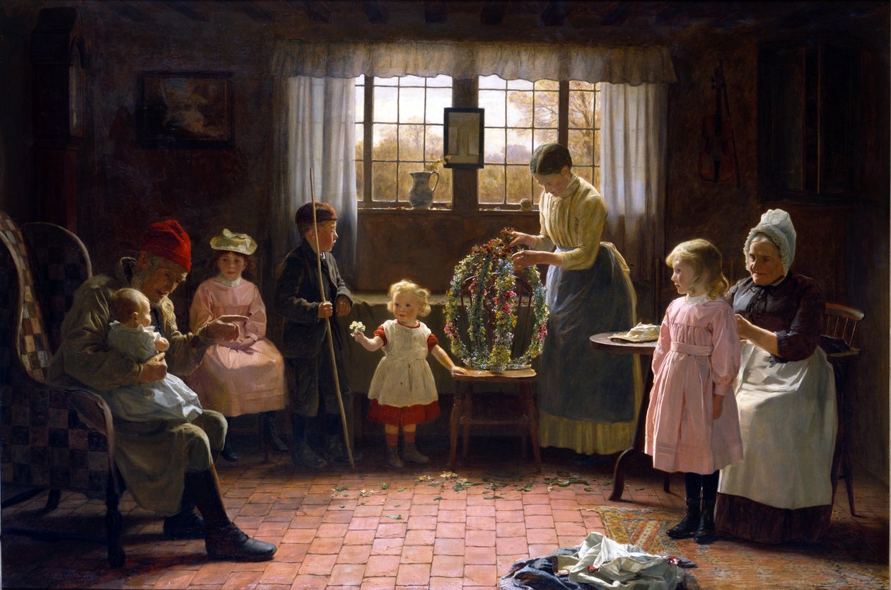 1 Maj autorstwa James Hayllar