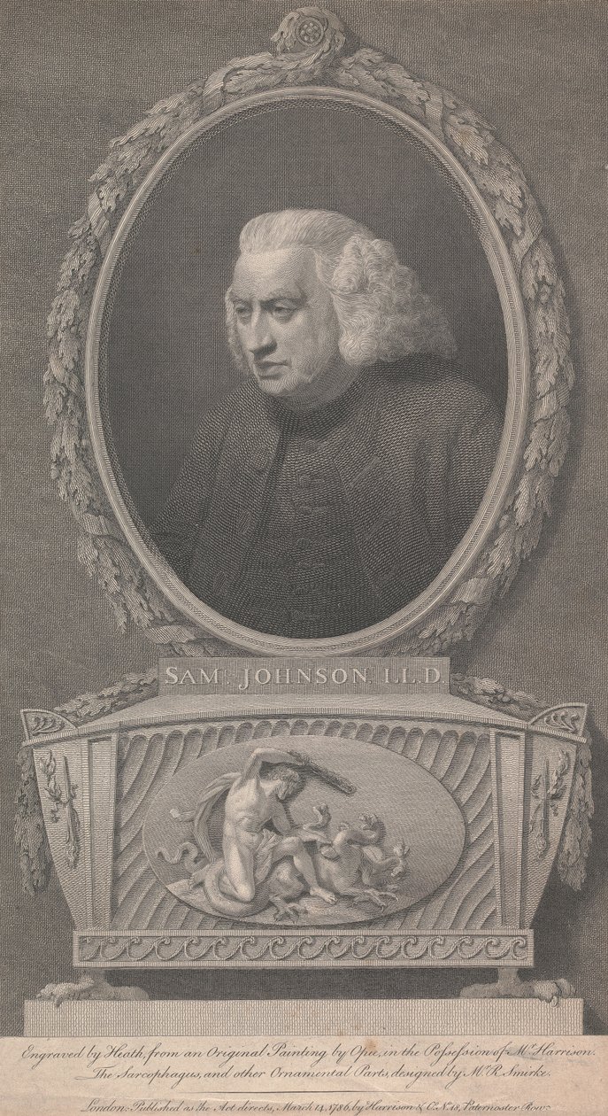 Samuel Johnson autorstwa James Heath