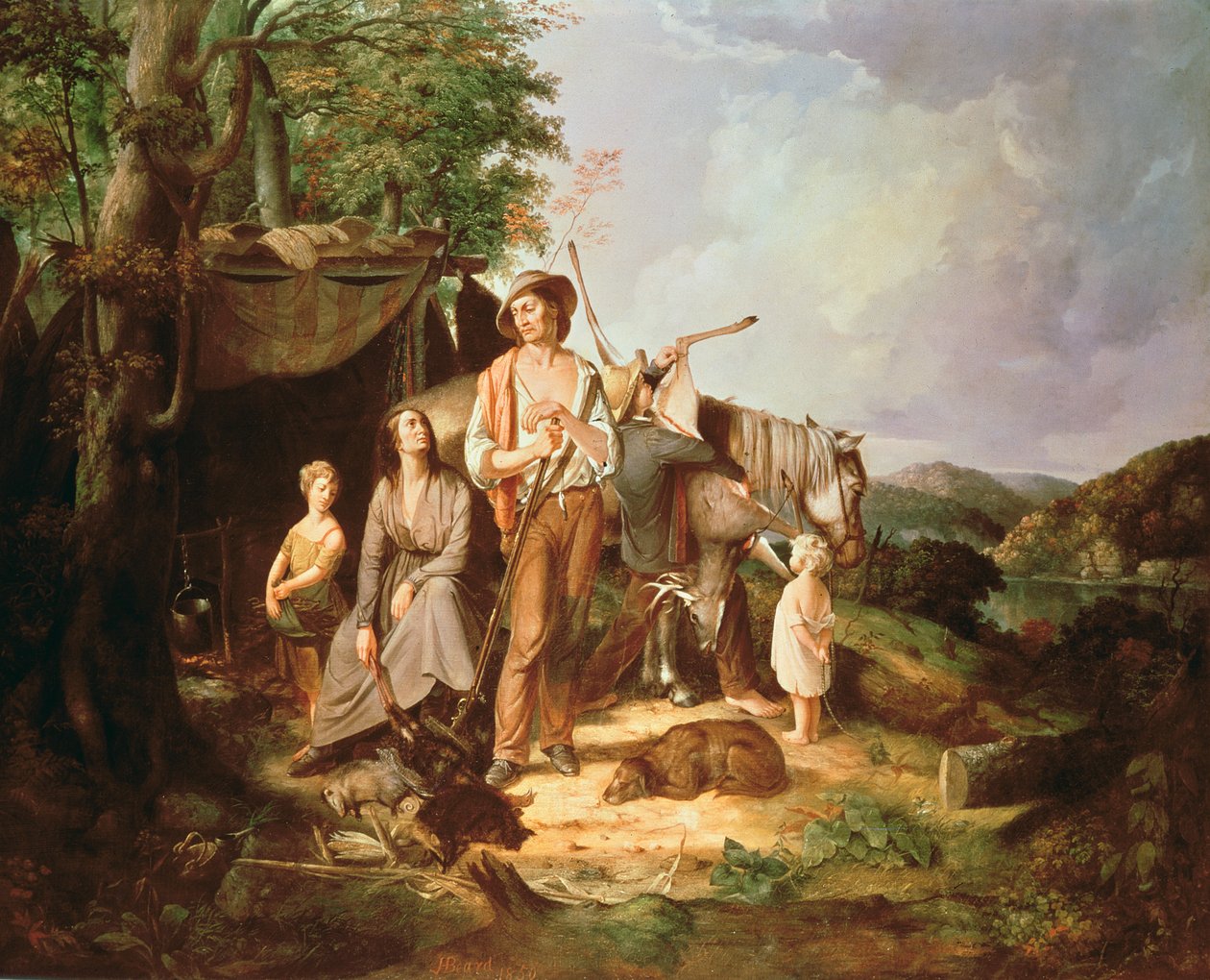 Ho . na zachód autorstwa James Henry Beard