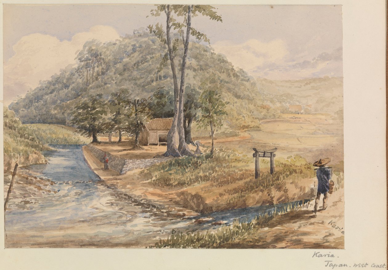 Karia [Kariya], zachodnie wybrzeże Japonii autorstwa James Henry Butt