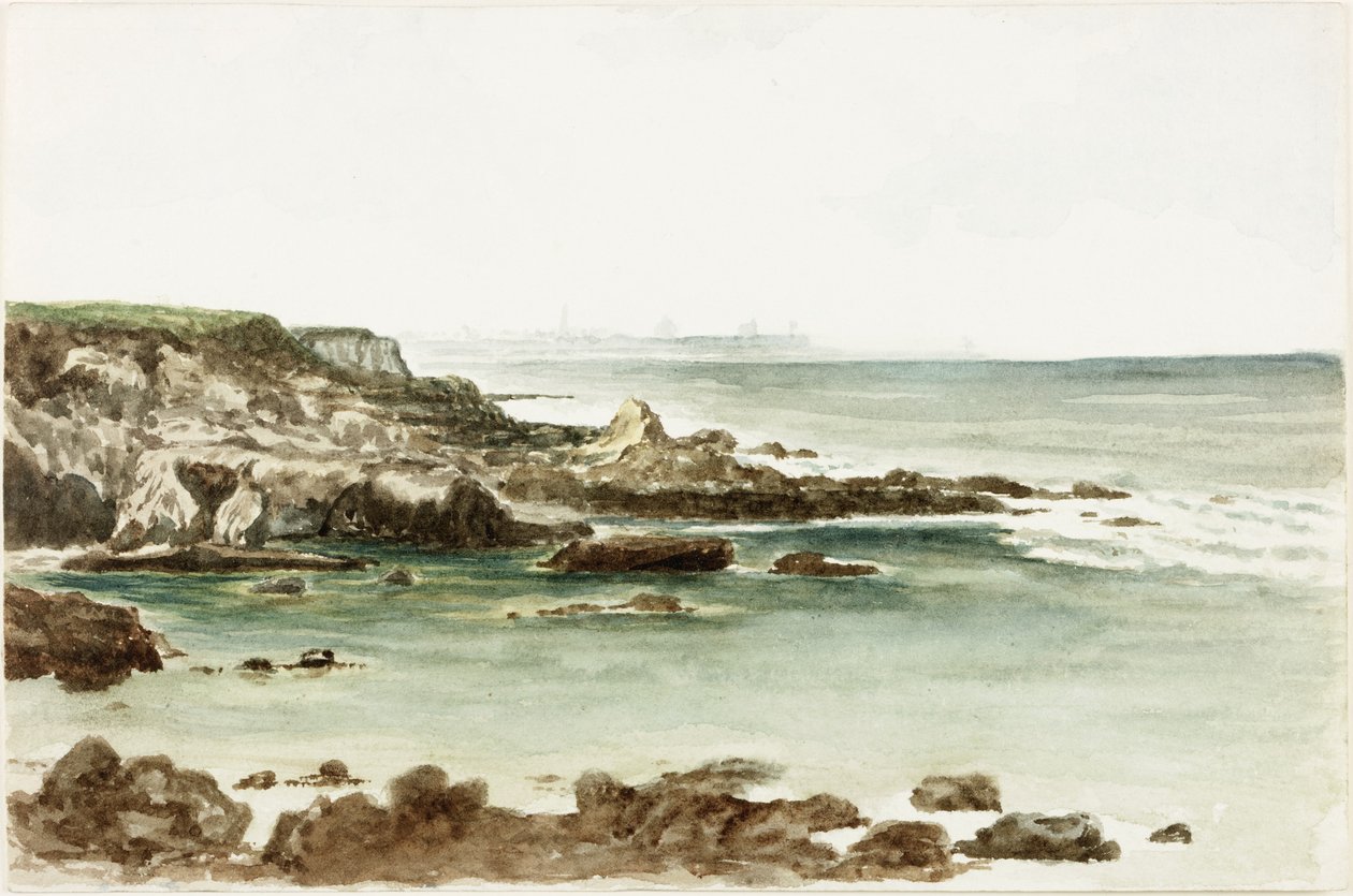 Near Marsden, Looking North (akwarela i akwarela na papierze) autorstwa James Henry Cleet
