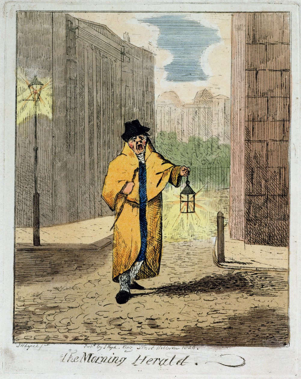Zwiastun poranka, 1826 autorstwa James Henry Lynch