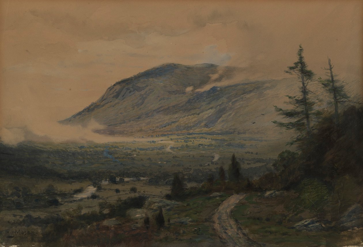 Góry i doliny autorstwa James Henry Moser