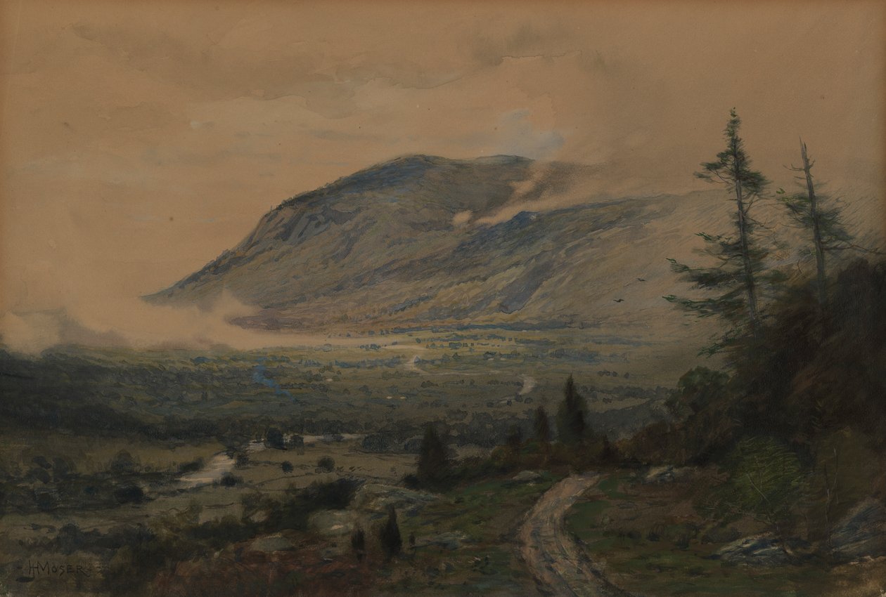 Góra i dolina, 1893. autorstwa James Henry Moser