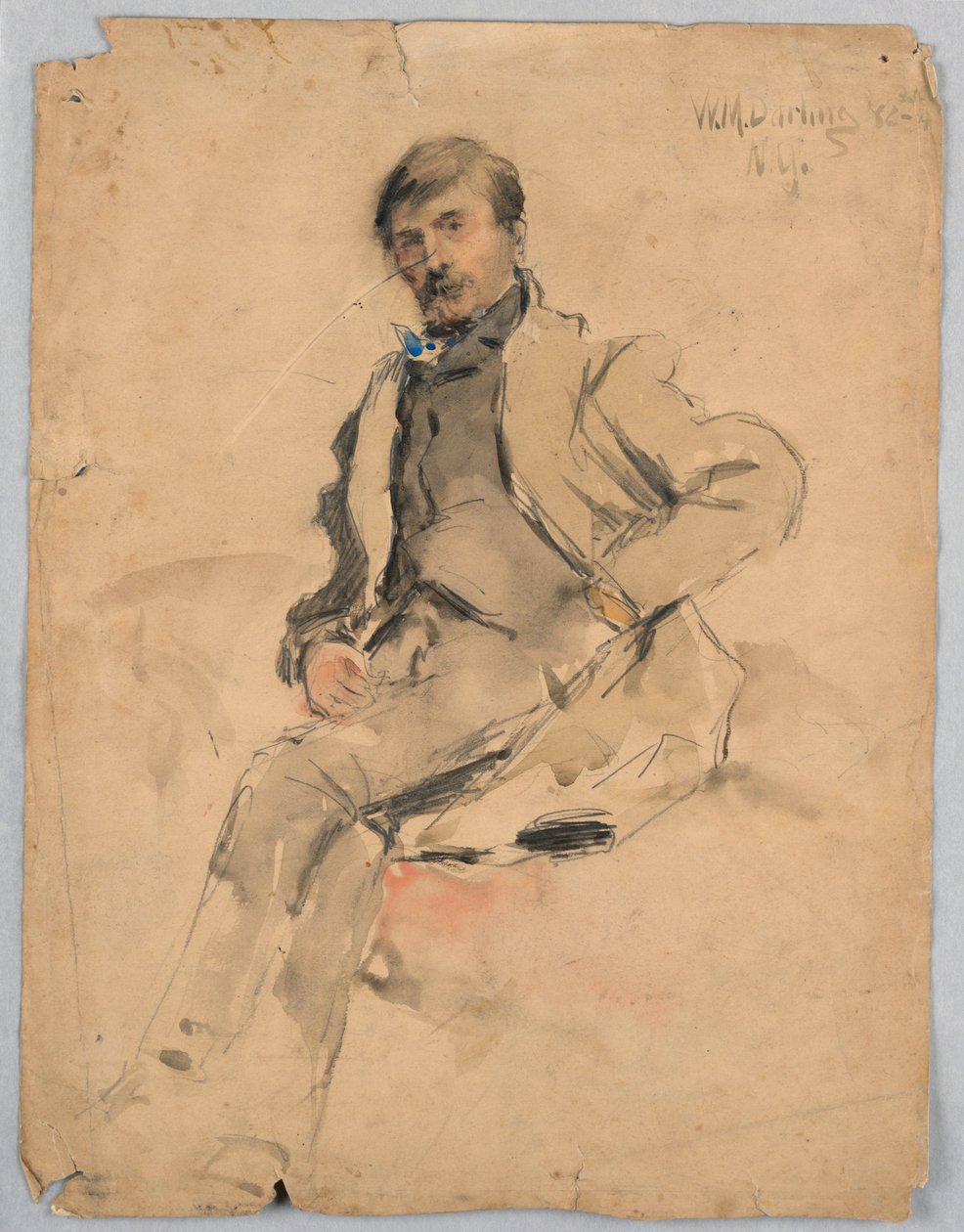 Portret WM Darlinga, Nowy Jork autorstwa James Henry Moser