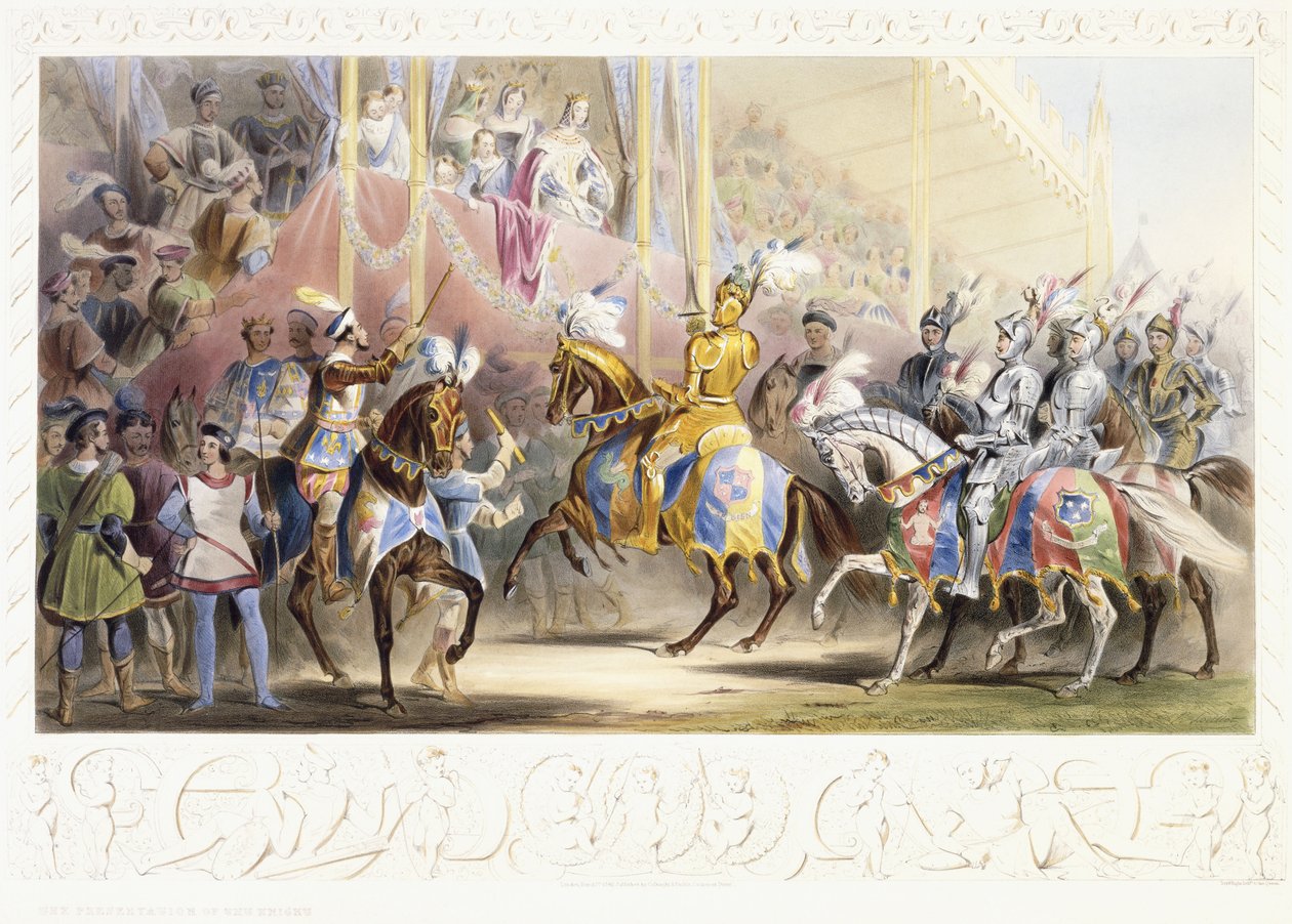Prezentacja Rycerza autorstwa James Henry Nixon