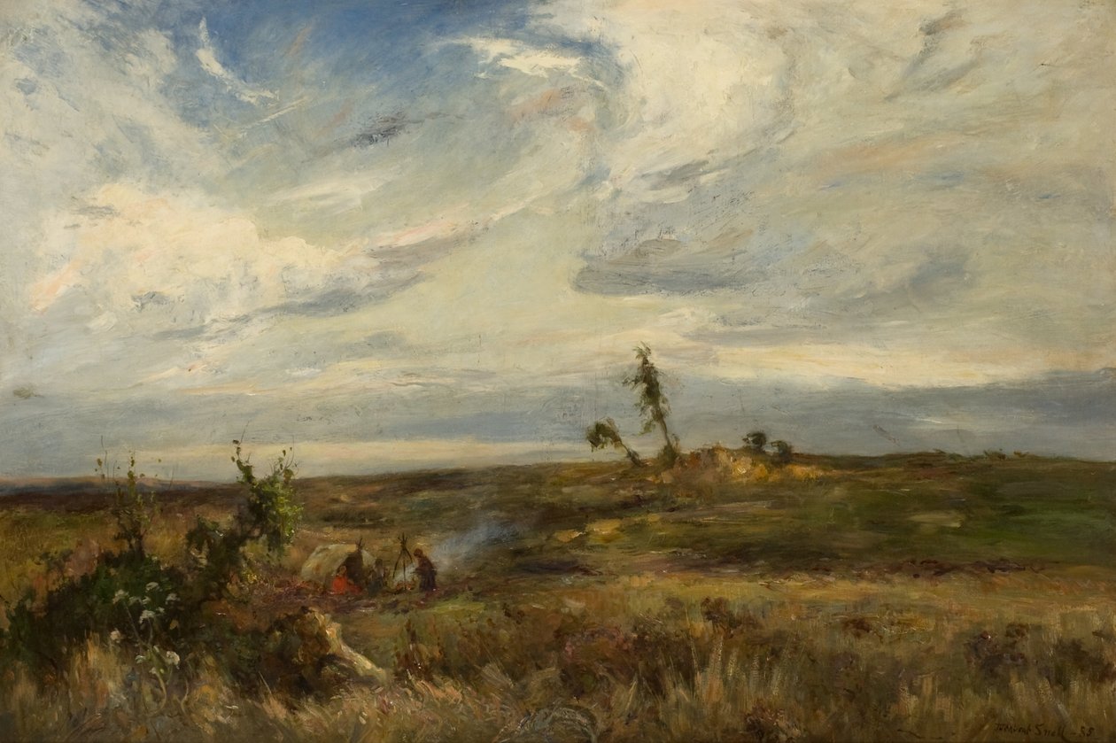 Obozowisko Cyganów autorstwa James Herbet Snell