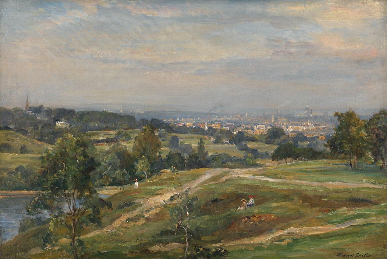 Vale of Health, Hampstead Heath autorstwa James Herbet Snell