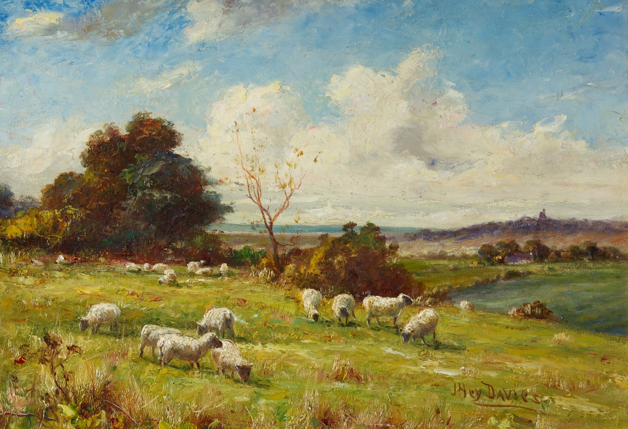 Pastorał, ok. 1910 (obraz) autorstwa James Hey Davies