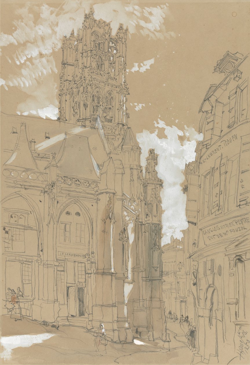 St. Laurent, Rouen autorstwa James Holland