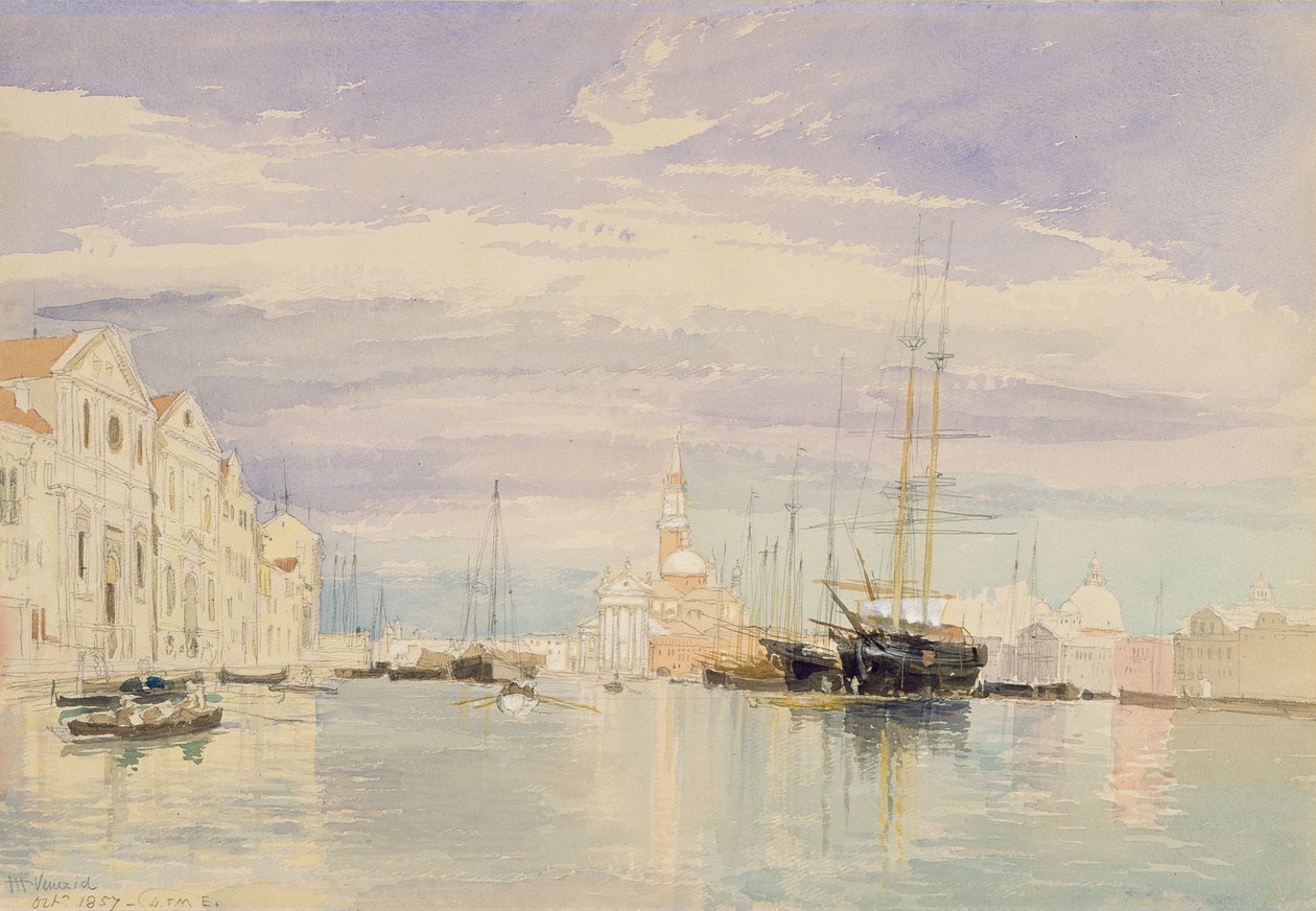Giudecca z S. Giorgio Maggiore, Wenecja autorstwa James Holland