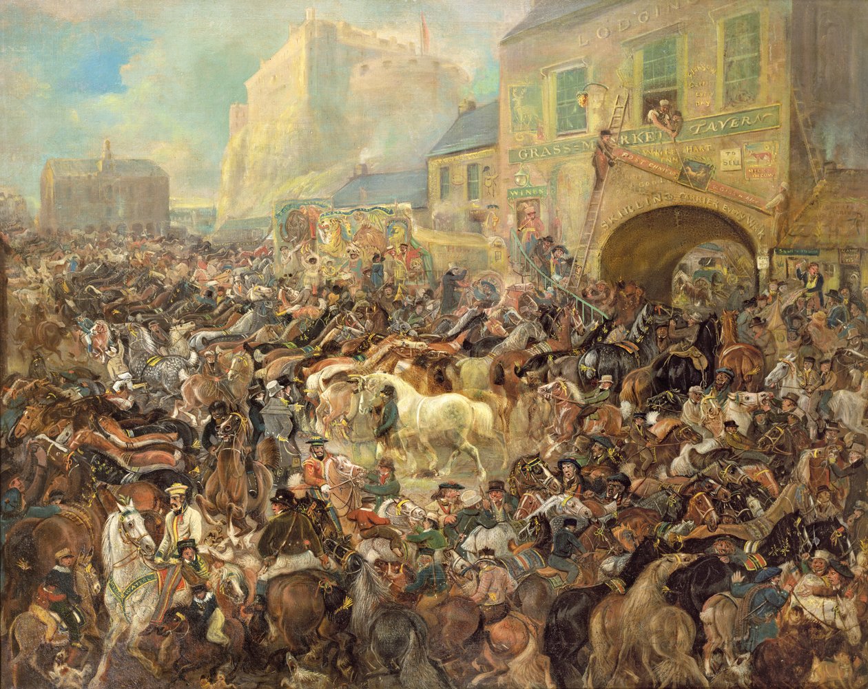 Targi Końskie na Rynku Traw autorstwa James Howe