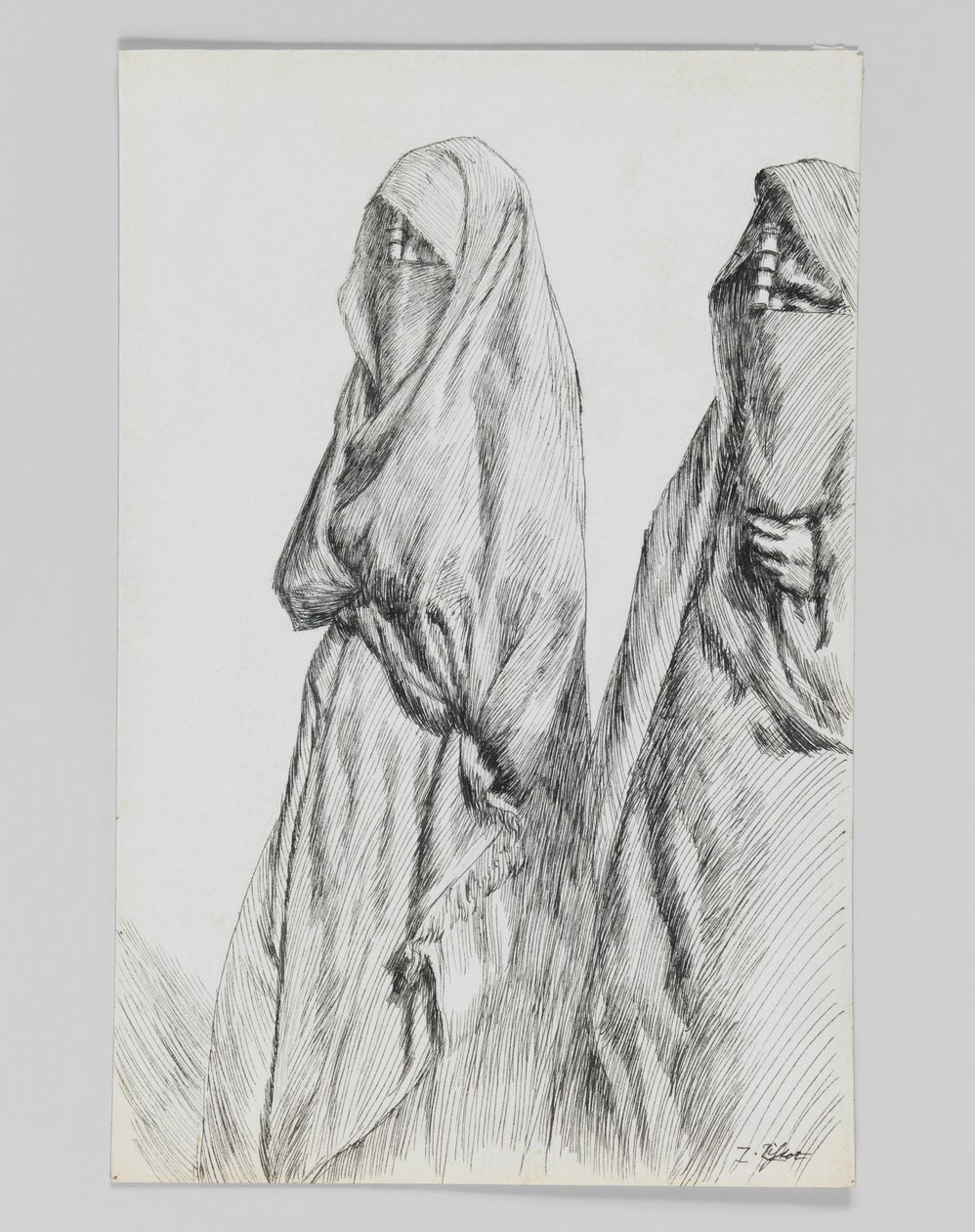 Droga na Górze Oliwnej, ilustracja z Życia naszego Pana Jezusa Chrystusa autorstwa James Jacques Joseph Tissot