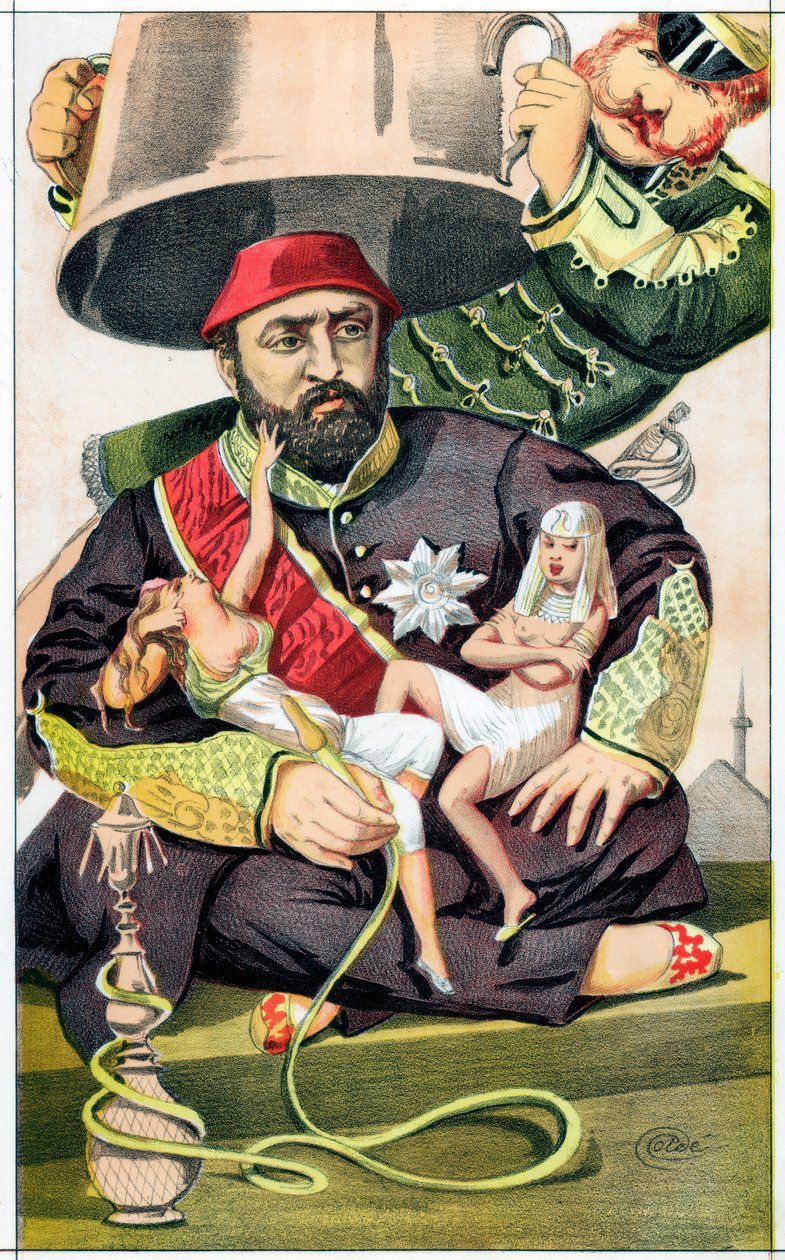 Abd-ul-Aziz, sułtan Turcji od 1861, 1869 autorstwa James Jacques Joseph Tissot