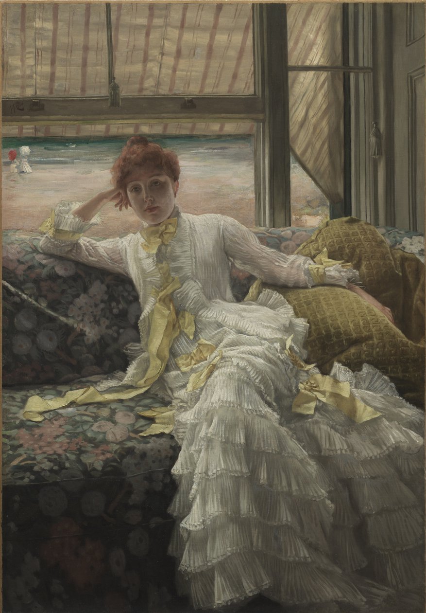 Bord de mer Seaside, 1878 autorstwa James Jacques Joseph Tissot