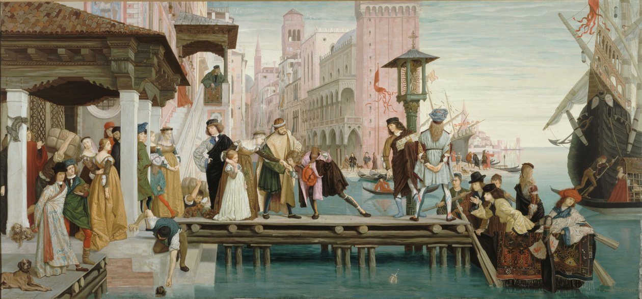 Odejście syna marnotrawnego autorstwa James Jacques Joseph Tissot