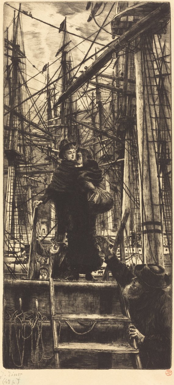 Emigracja autorstwa James Jacques Joseph Tissot