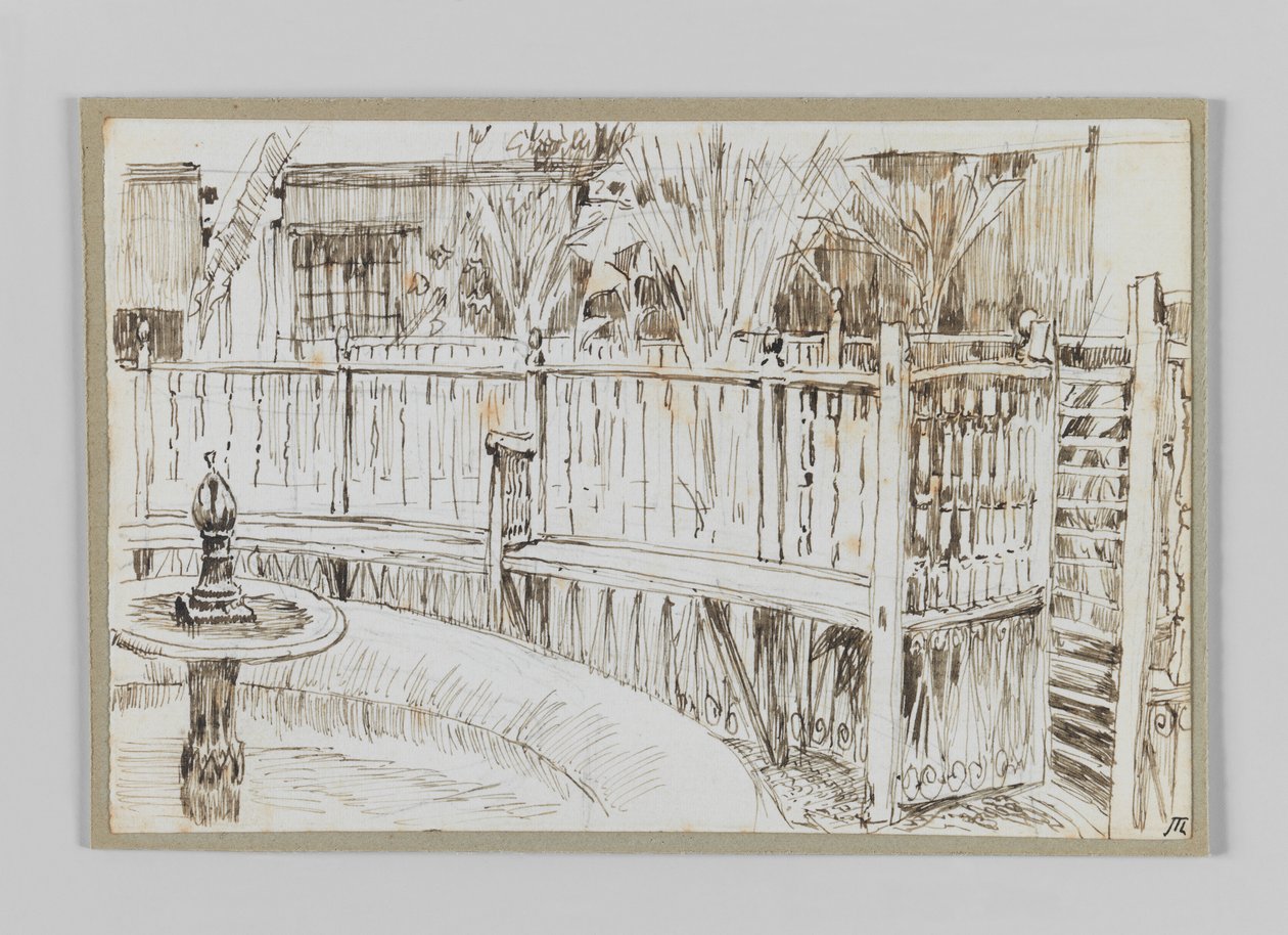 Ogród tańczących derwiszów w Kairze, ilustracja z Życia naszego Pana Jezusa Chrystusa autorstwa James Jacques Joseph Tissot
