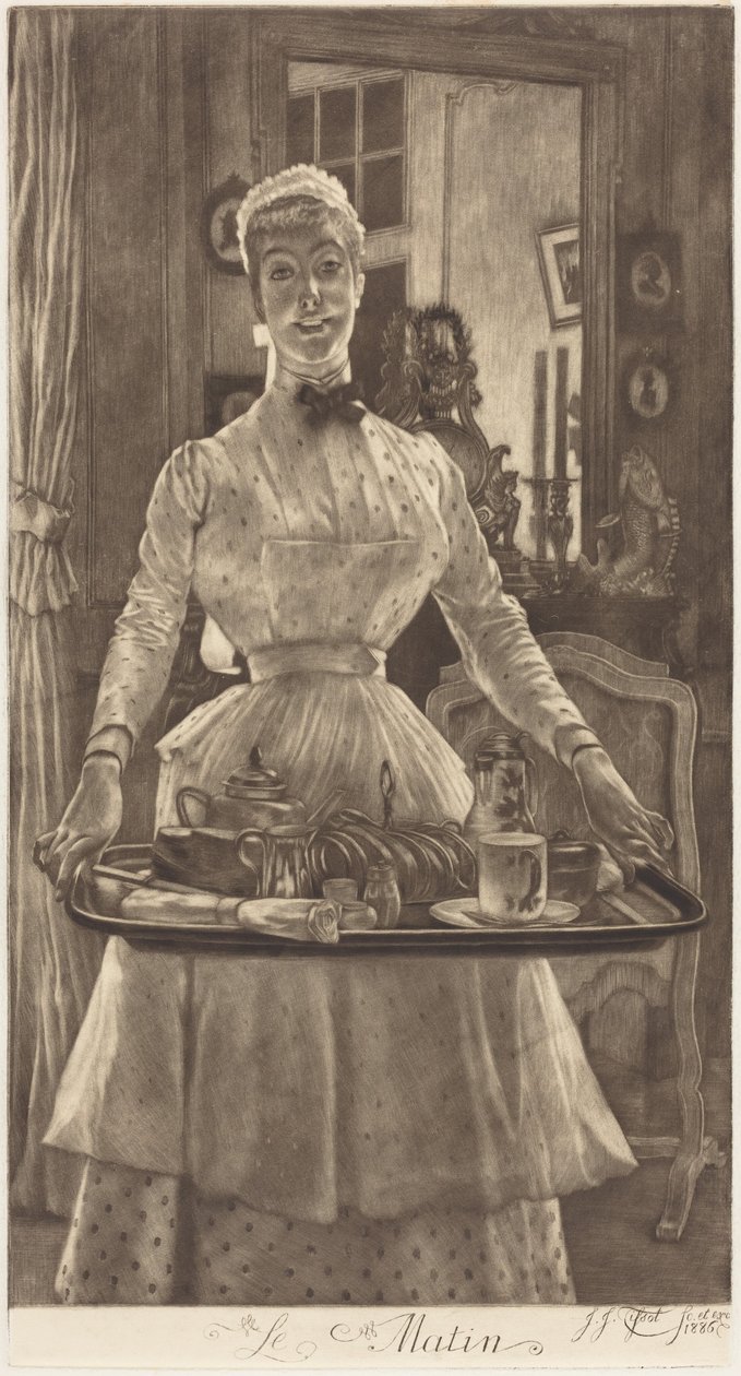 Poranek autorstwa James Jacques Joseph Tissot