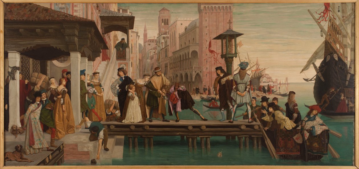 Odejście syna marnotrawnego autorstwa James Jacques Joseph Tissot