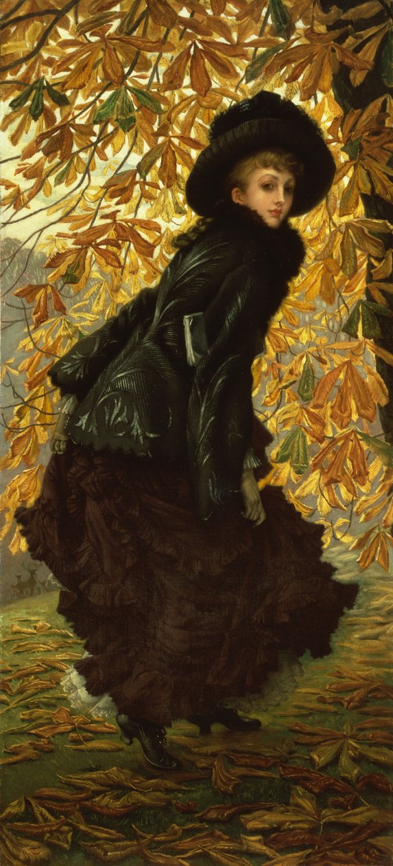 Październik autorstwa James Jacques Joseph Tissot