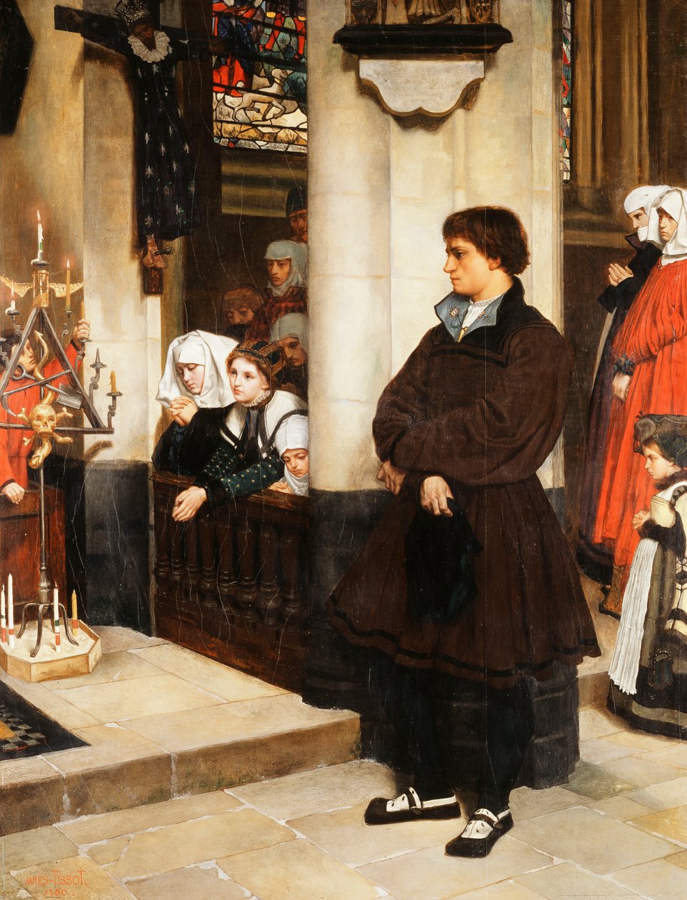 Zawieszka l"Biuro" autorstwa James Jacques Joseph Tissot