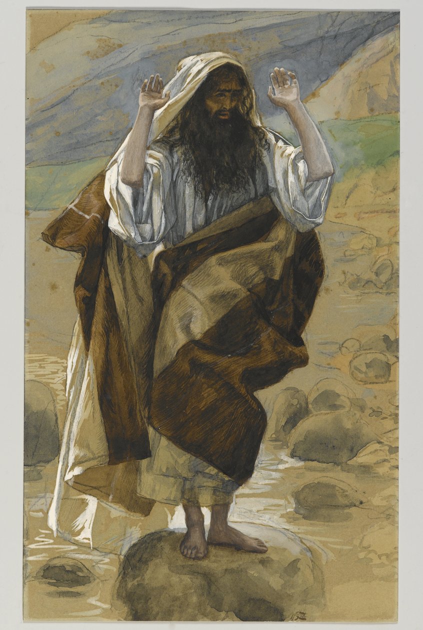 Święty Tadeusz, ilustracja z Życia Pana naszego Jezusa Chrystusa (wc nad grafitem na papierze) autorstwa James Jacques Joseph Tissot