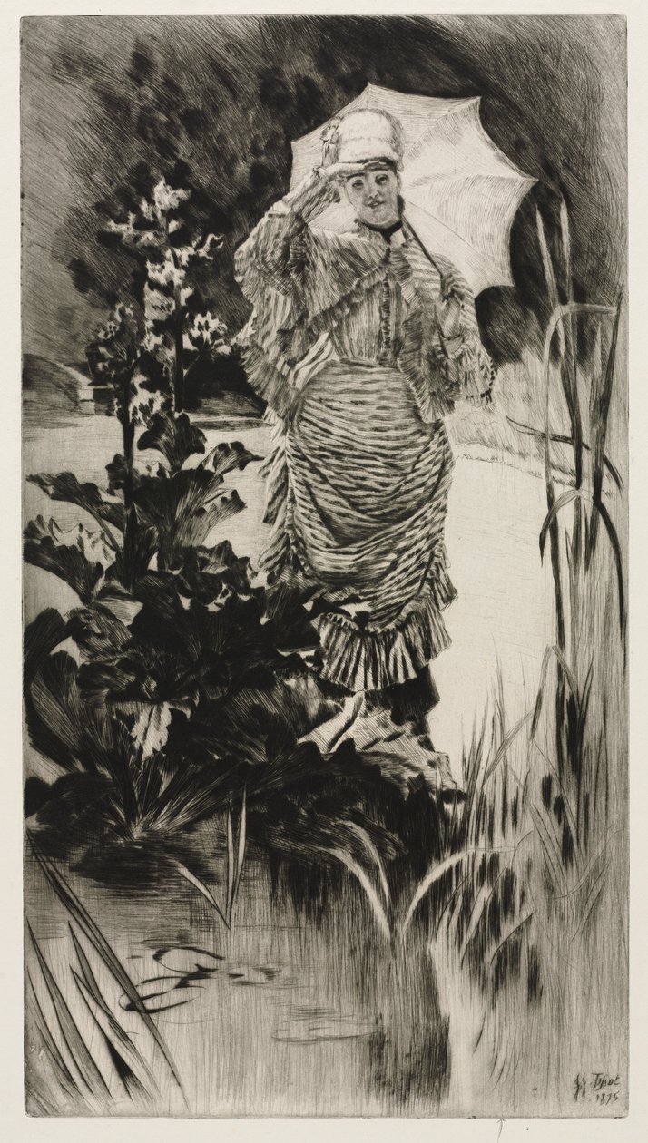 Wiosenny poranek 1875. autorstwa James Jacques Joseph Tissot