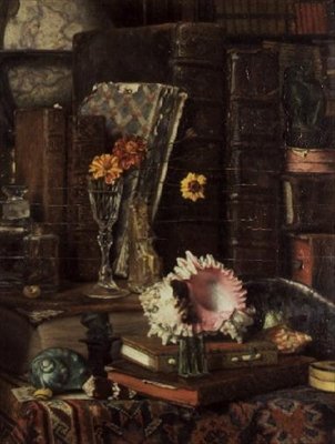 Martwa natura z muszlami autorstwa James Jacques Joseph Tissot