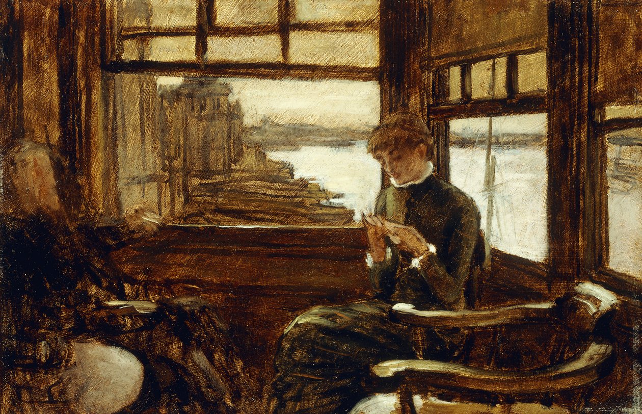 Studium dla syna marnotrawnego we współczesnym życiu: odejście, ok. 1881 r. autorstwa James Jacques Joseph Tissot