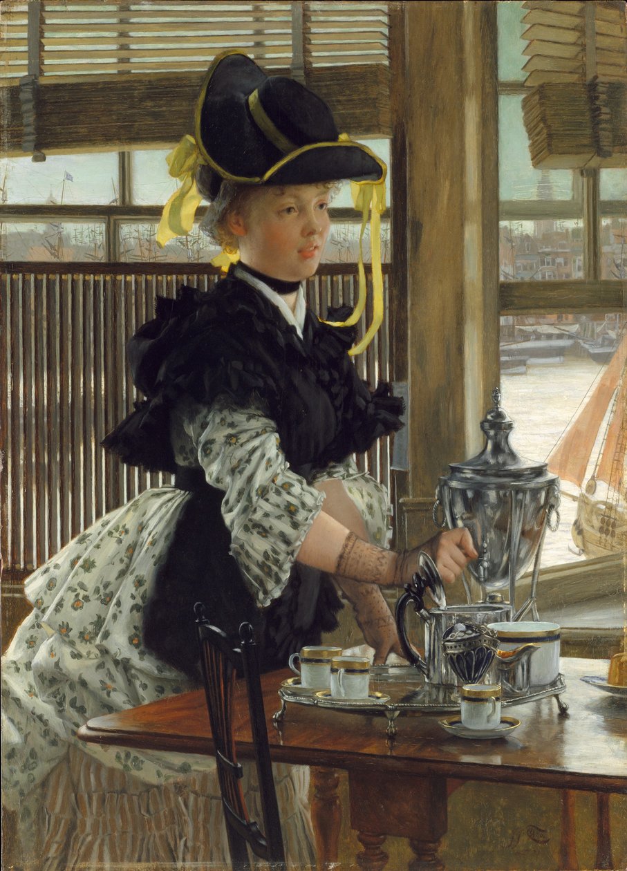 Herbata, 1872 autorstwa James Jacques Joseph Tissot