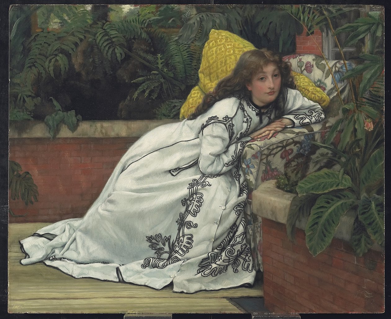 Rekonwalescencja, 1872 autorstwa James Jacques Joseph Tissot