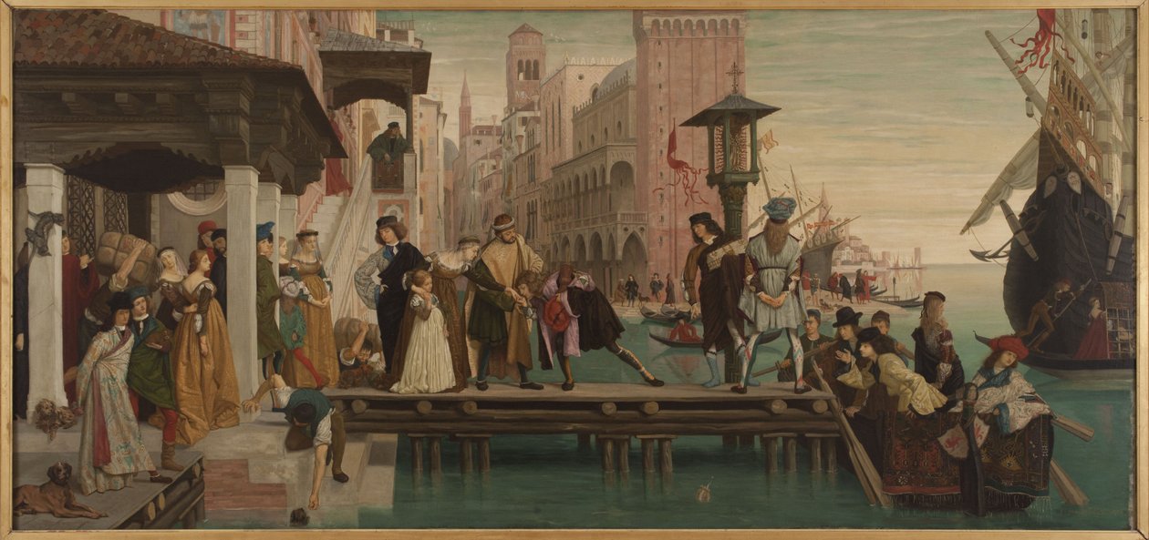 Odejście syna marnotrawnego autorstwa James Jacques Joseph Tissot