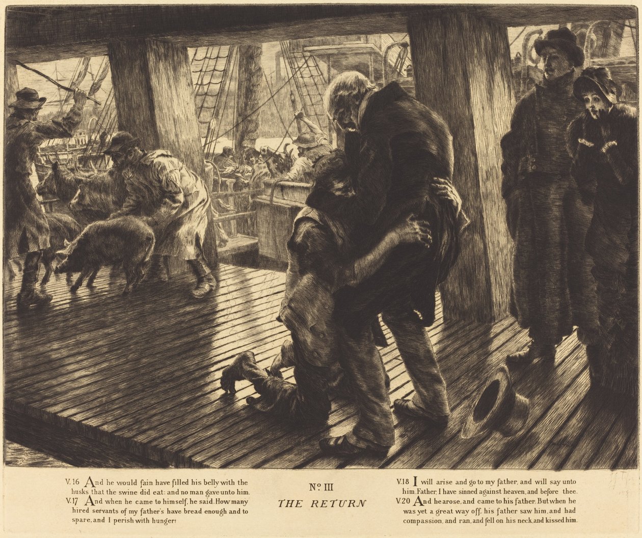Powrót autorstwa James Jacques Joseph Tissot