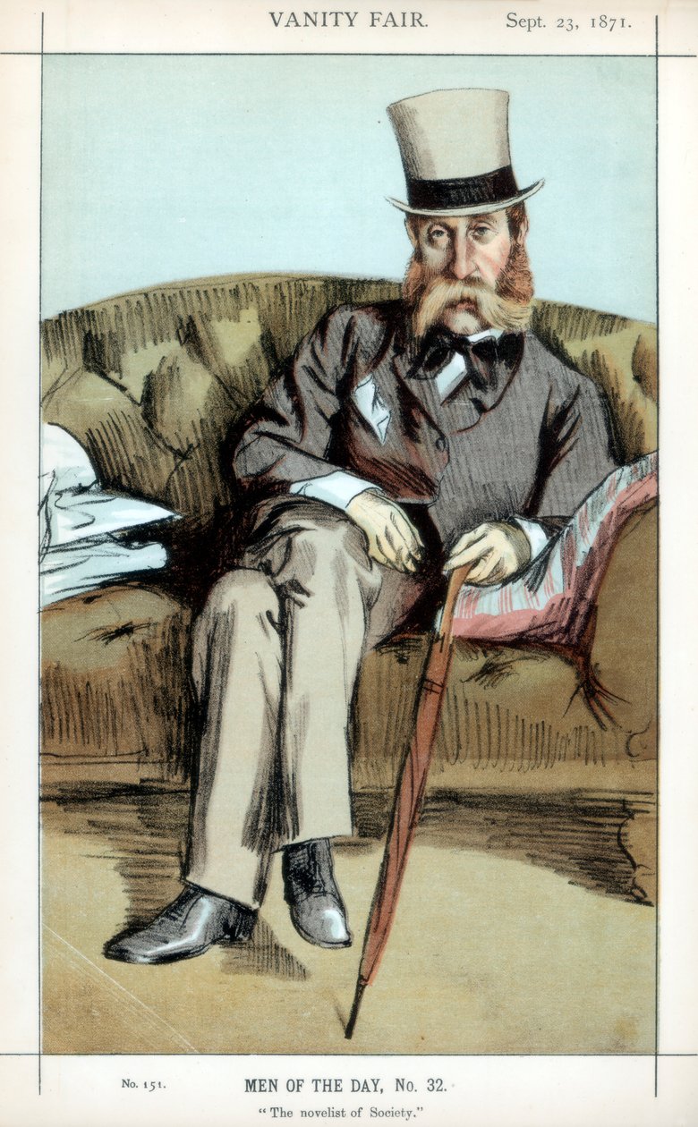 Powieściopisarz Towarzystwa, 1871. autorstwa James Jacques Joseph Tissot
