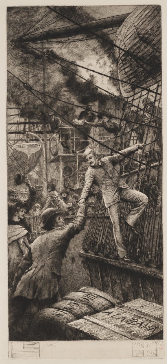 Dwoje przyjaciół autorstwa James Jacques Joseph Tissot