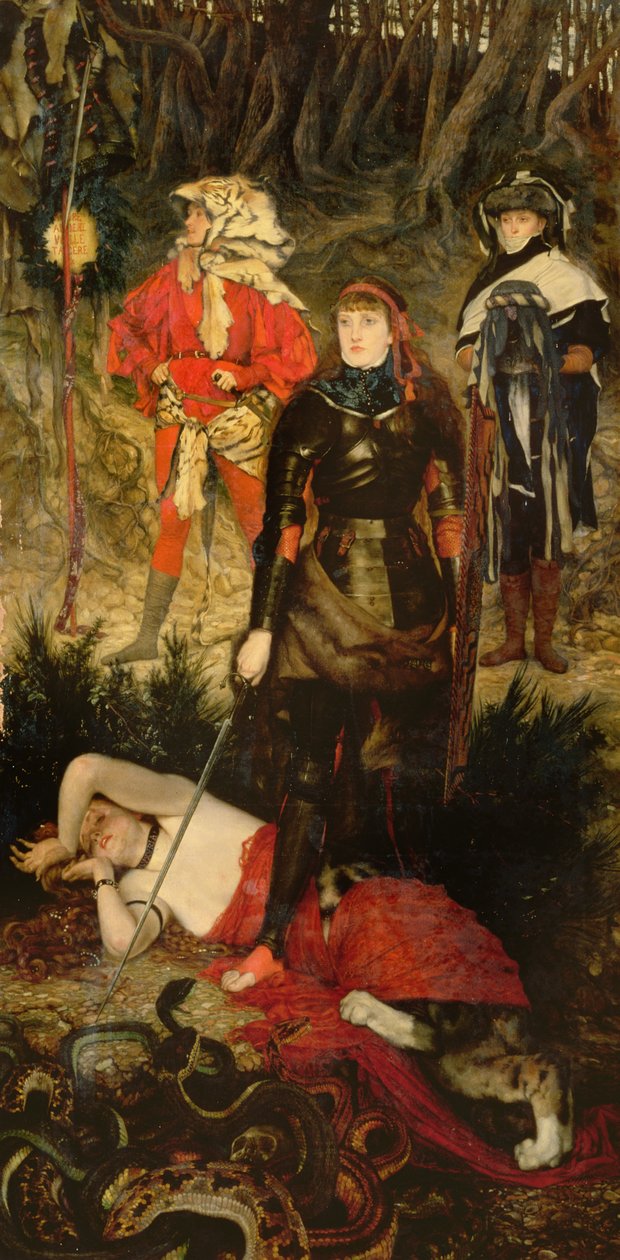 Nieznany obraz autorstwa James Jacques Joseph Tissot