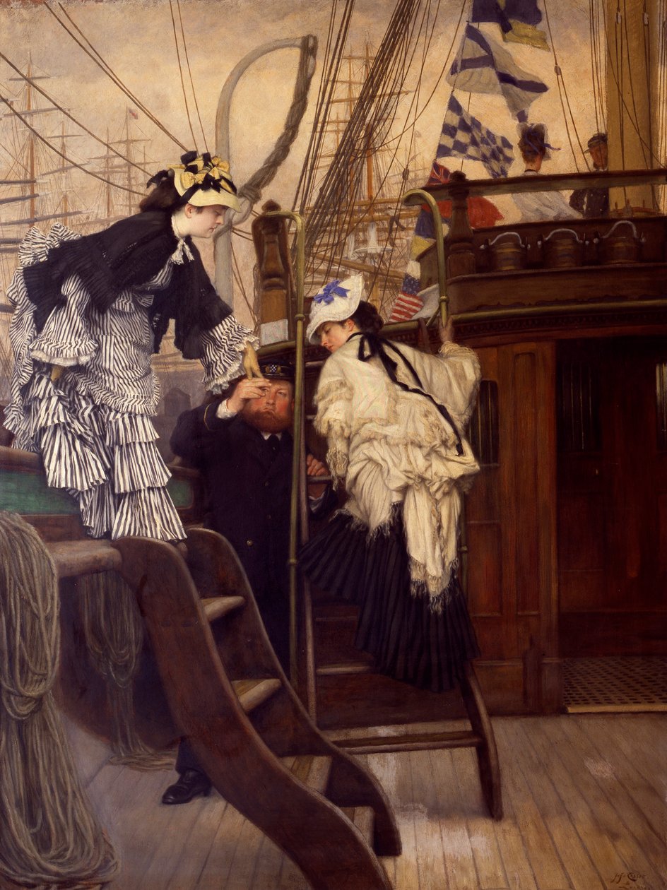 Nieznany obraz autorstwa James Jacques Joseph Tissot