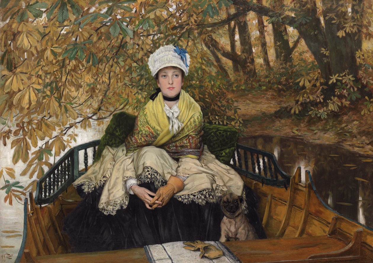 Czekanie autorstwa James Jacques Joseph Tissot