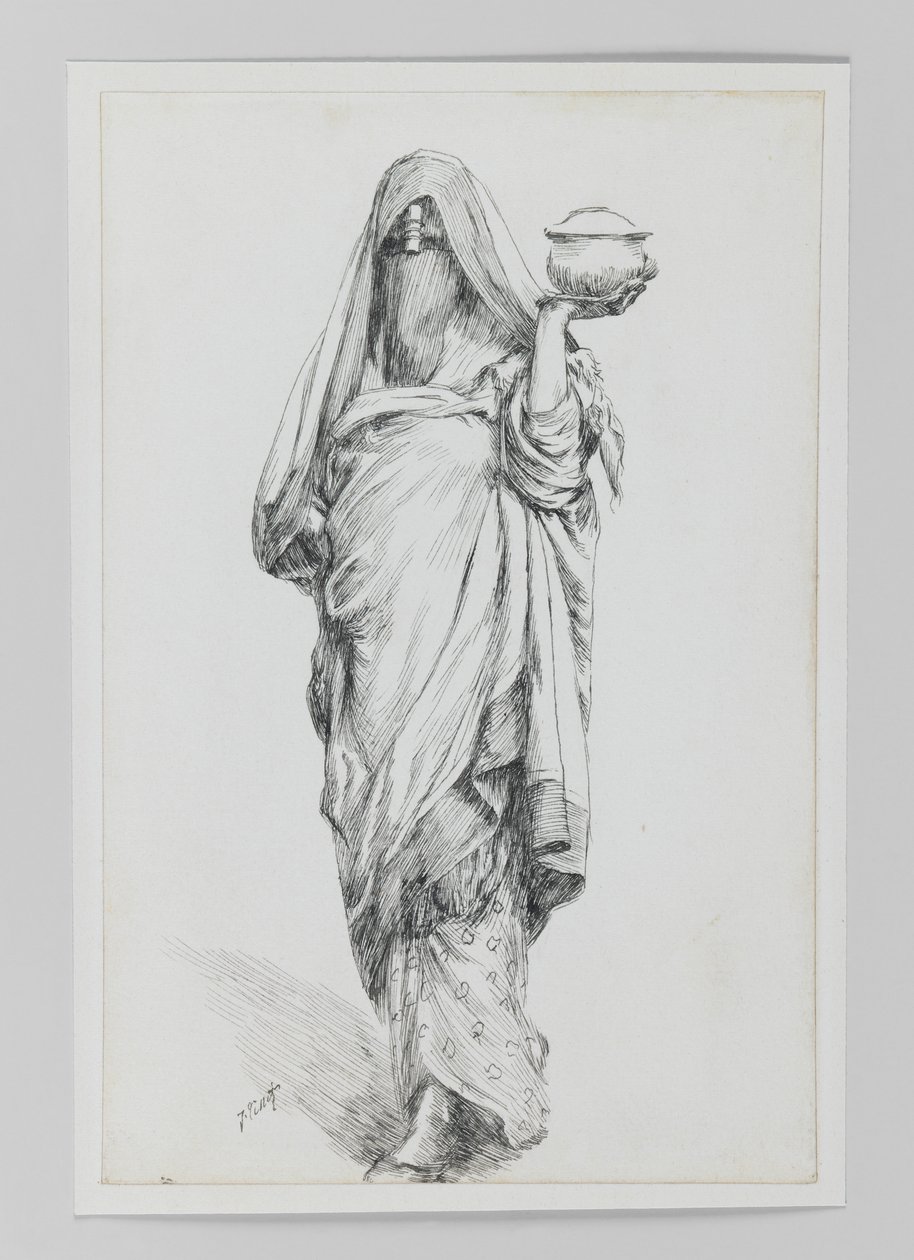 Kobieta z Kairu, ilustracja z Życia naszego Pana Jezusa Chrystusa autorstwa James Jacques Joseph Tissot