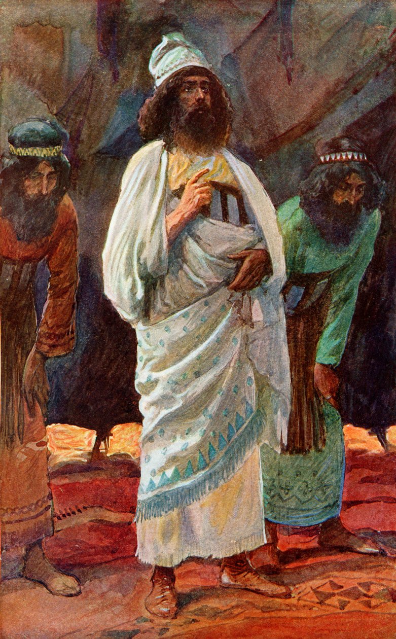 Szefowie armii – J James Tissot - Biblia autorstwa James Jacques Joseph after Tissot