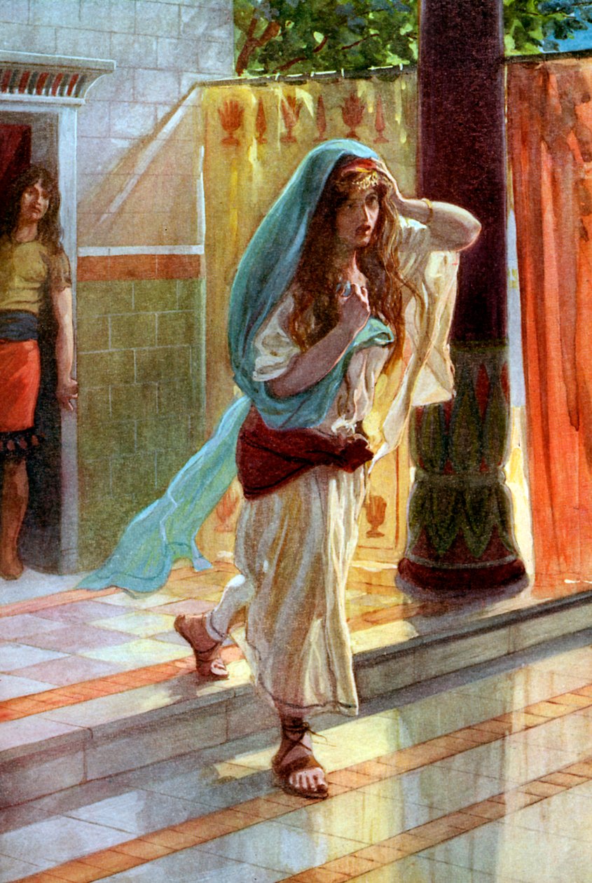 Spustoszenie Tamar – J James Tissot - Biblia autorstwa James Jacques Joseph after Tissot