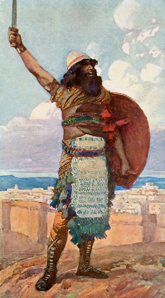 Othniel J James Tissot - Biblia autorstwa James Jacques Joseph after Tissot