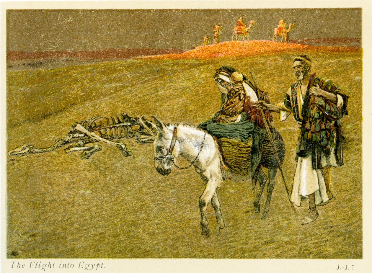 مصر ته الوتنه، سینټ میتیو - فصل 2 - بائبلپولي autorstwa James Jacques Joseph after Tissot