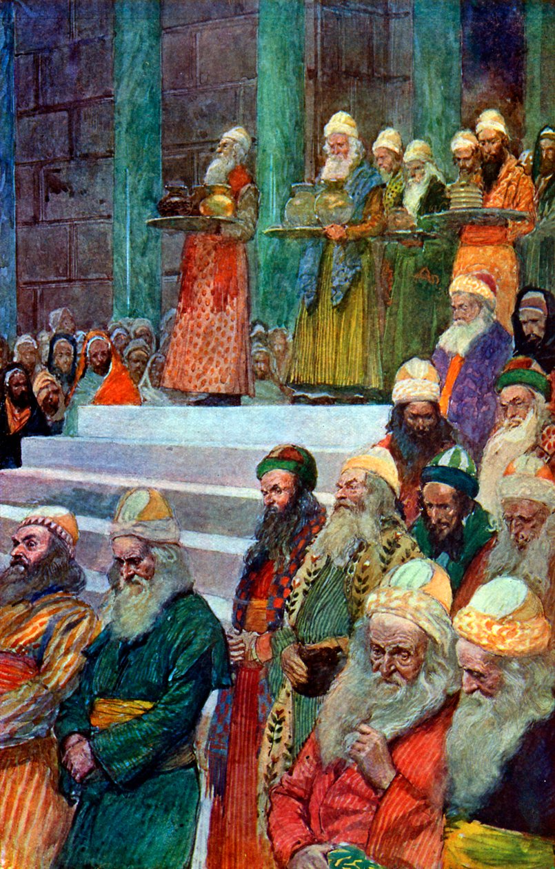 Skarbnicy i Strażnicy Waz - Biblia autorstwa James Jacques Joseph after Tissot