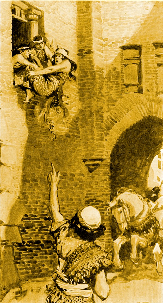Śmierć Jezebel – J James Tissot - Biblia autorstwa James Jacques Joseph after Tissot