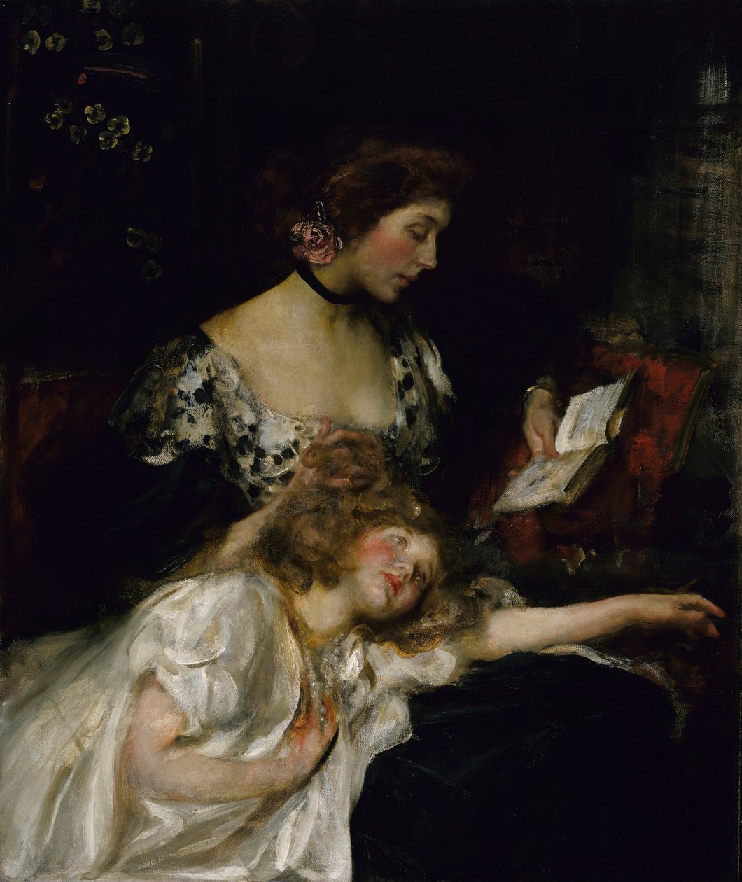 Matka i dziecko (Lady Shannon i Kitty) autorstwa James Jebusa Shannon